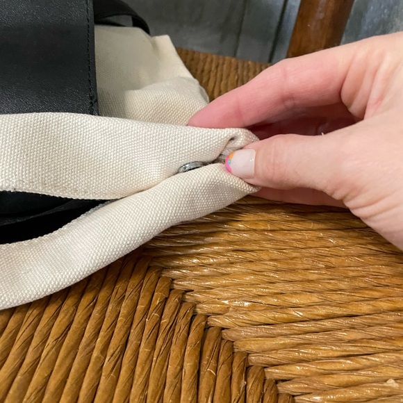 NWOT Deux Lux Canvas Backpack Bag - Picture 6 of 10